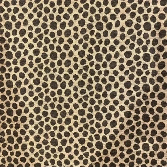 - Richard Kaplan Wool long animal print dress - Picture 3 of 12